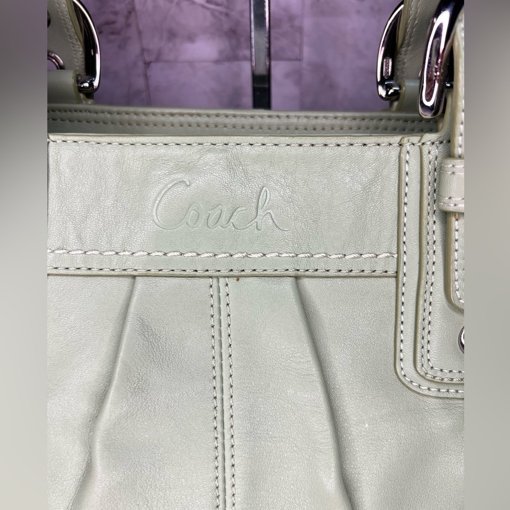 Coach Soho Pleated Leather Bag - Picture 13 of 16